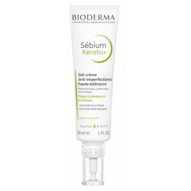 Bioderma Sébium Kerato+ Gel Crème Anti-imperfections 30ml - Univers Pharmacie