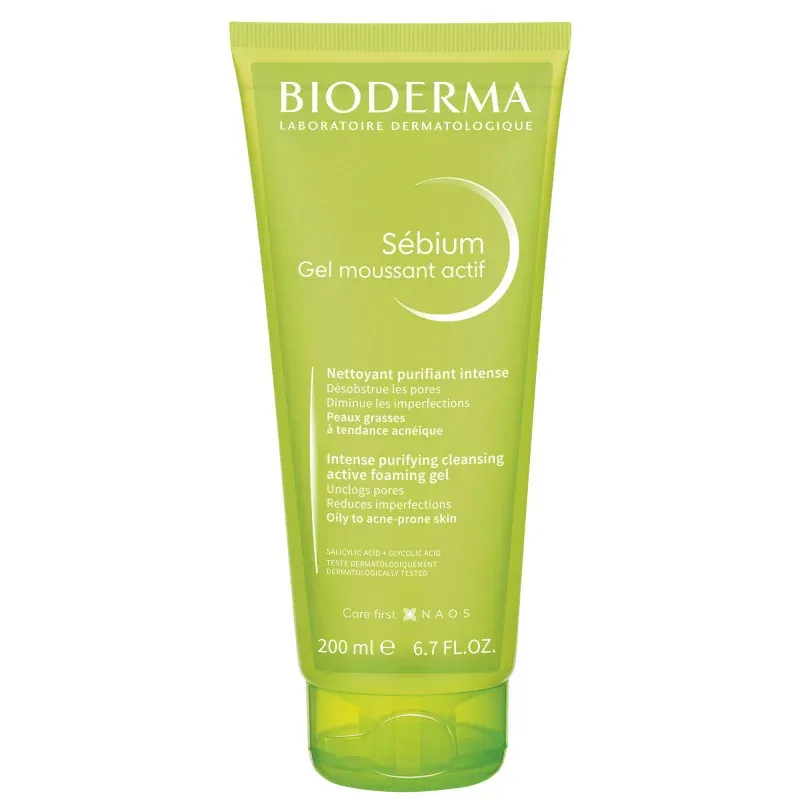 Bioderma Sébium Gel Moussant Actif 200ml - Univers Pharmacie