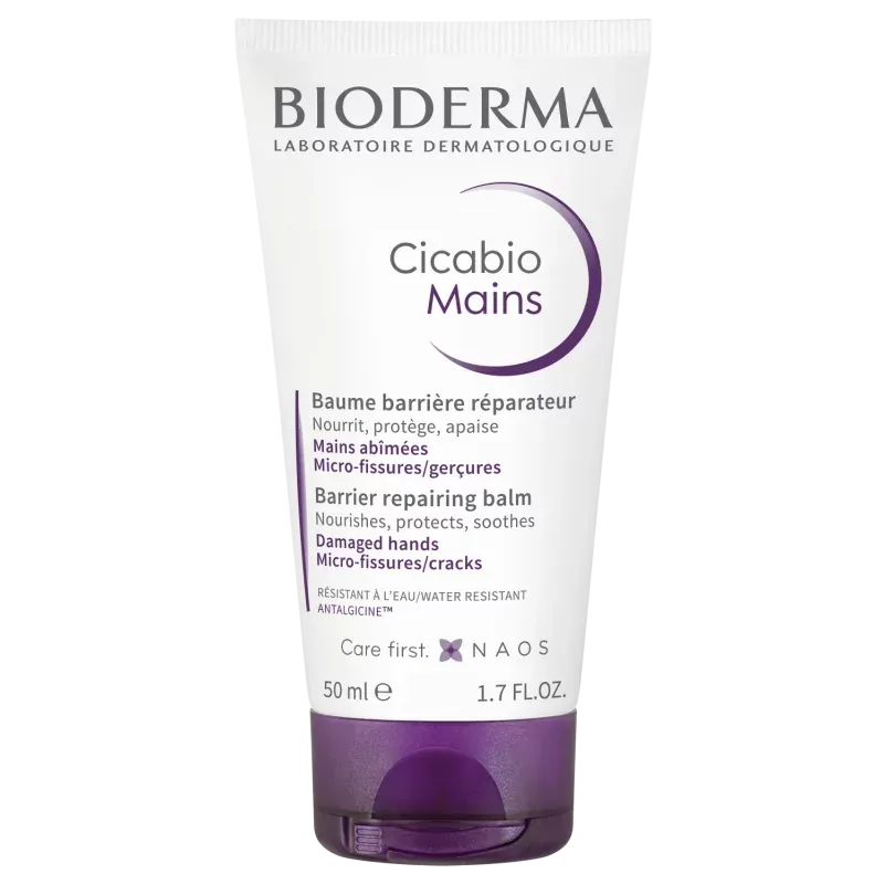 Bioderma Cicabio Mains Baume Barrière Réparateur 50ml - Univers Pharmacie