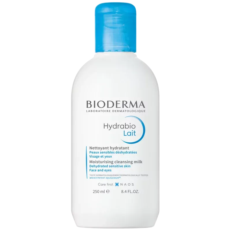 Bioderma Hydrabio Lait Nettoyant Hydratant 250ml - Univers Pharmacie