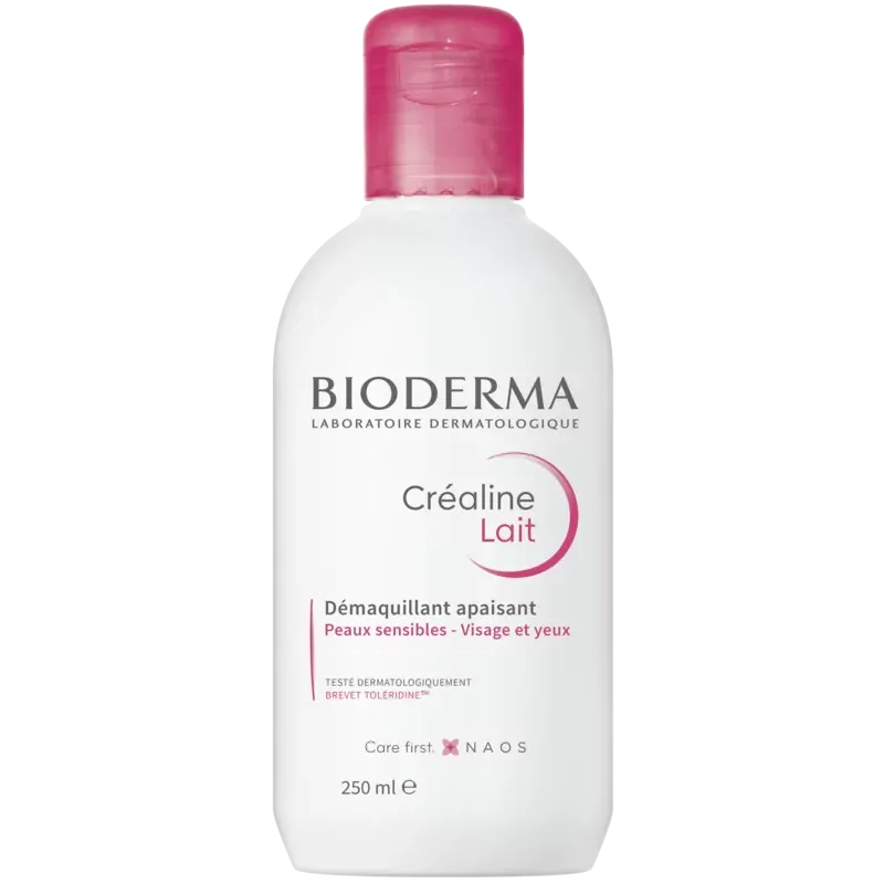 Bioderma Créaline Lait Démaquillant 250ml - Univers Pharmacie