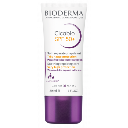 Bioderma Cicabio SPF 50+ Soin Réparateur 30ml - Univers Pharmacie
