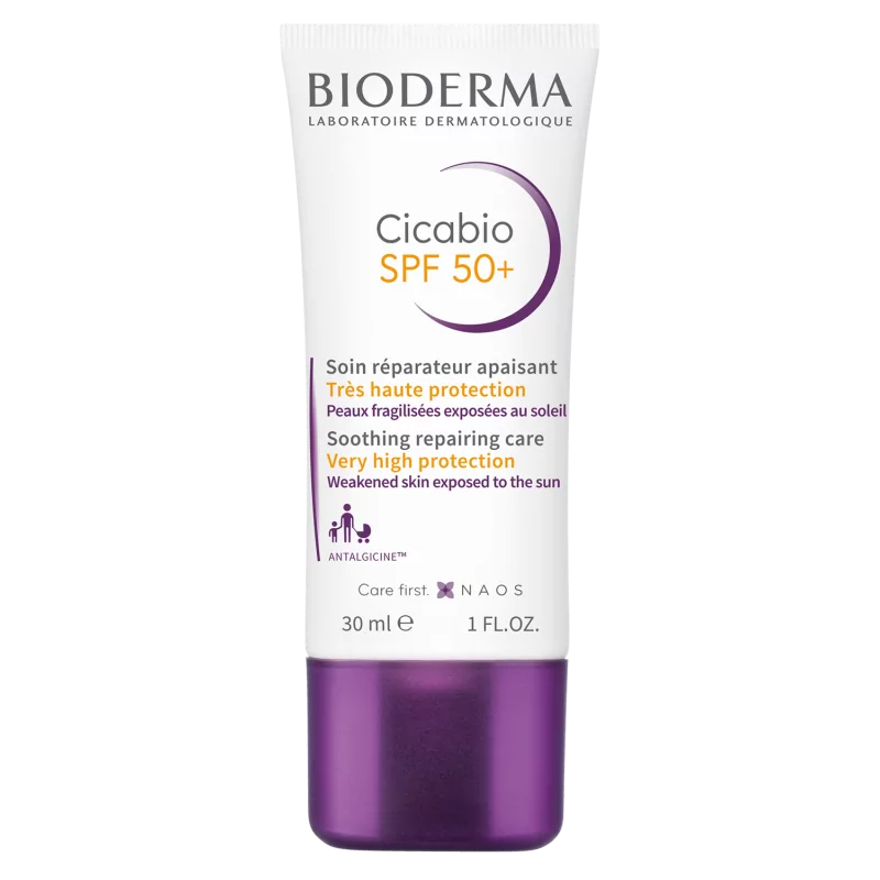 Bioderma Cicabio SPF 50+ Soin Réparateur 30ml - Univers Pharmacie