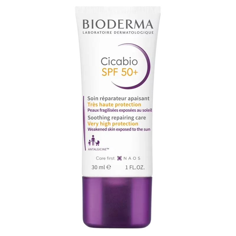 Bioderma Cicabio SPF 50+ Soin Réparateur 30ml - Univers Pharmacie