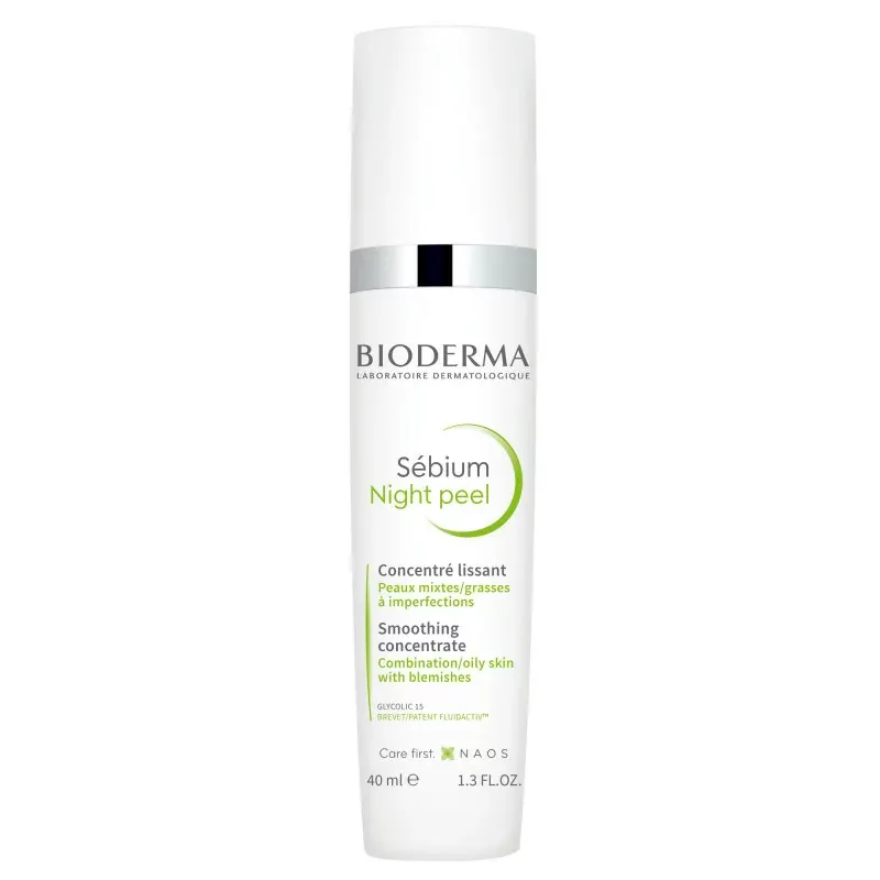 Bioderma Sébium Night Peel Concentré Lissant 40ml - Univers Pharmacie