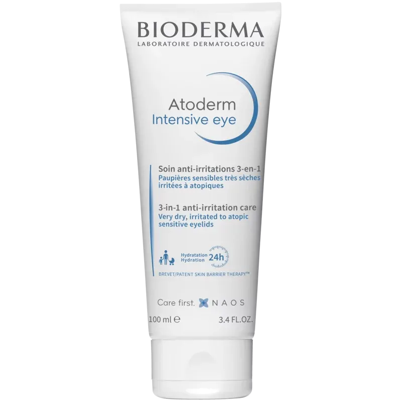 Bioderma Atoderm Intensive Eye Soin 3en1 100ml - Univers Pharmacie