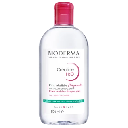 Bioderma Créaline H2O Solution Micellaire Démaquillante 500ml - Univers Pharmacie