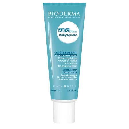 Crème Croûtes de Lait ABCDerm Babysquam Bioderma 40ml - Univers Pharmacie