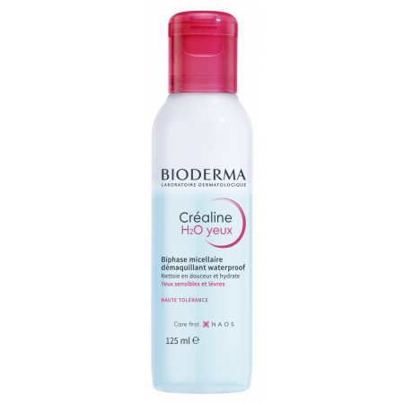 Bioderma Créaline H2O Yeux Biphase Micellaire 125ml - Univers Pharmacie