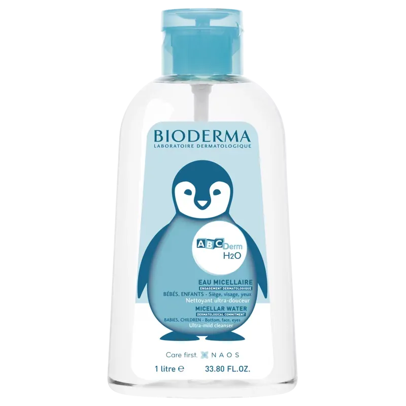 Bioderma ABCDerm H2O Eau Micellaire 1L - Univers Pharmacie