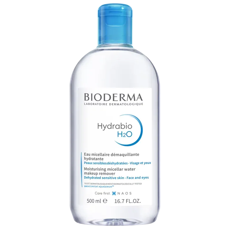 Bioderma Hydrabio H2O Eau Micellaire Démaquillante 500ml - Univers Pharmacie