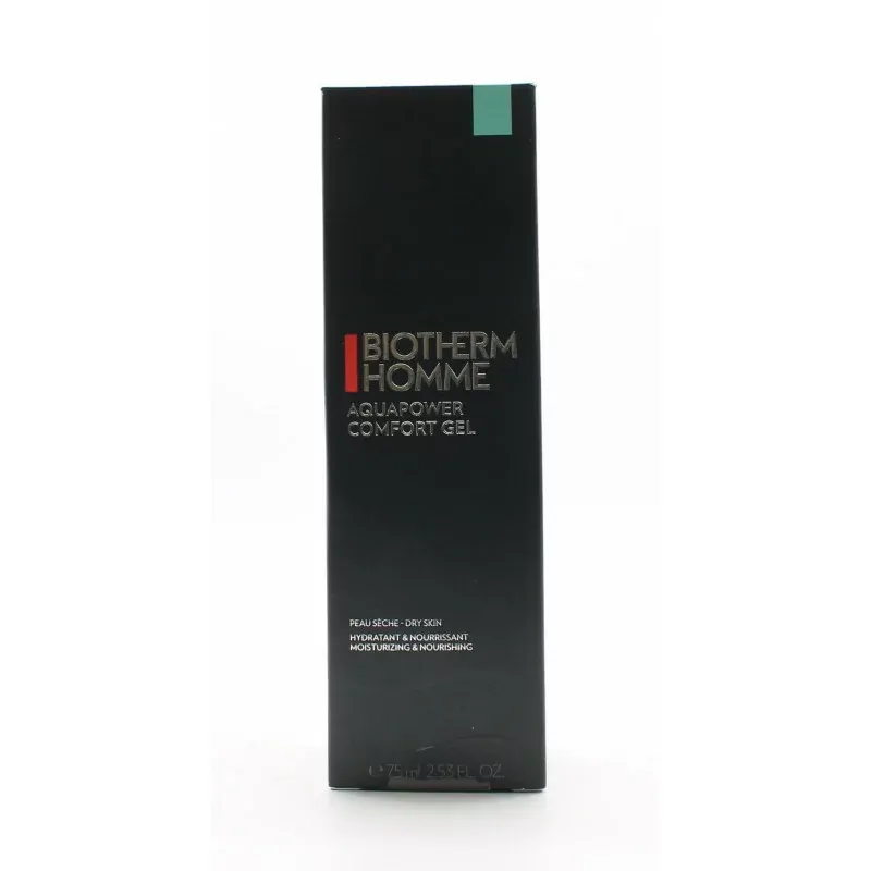 Biotherm Homme Aquapower Comfort Gel Peaux Sèches 75ml - Univers Pharmacie