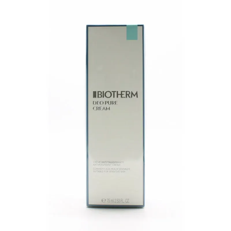 Biotherm Déo Pure Crème Anti-transpirante 75ml - Univers Pharmacie