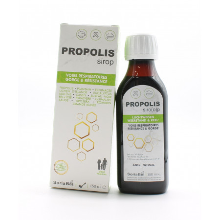 Soria Bel Sirop Propolis 150ml - Univers Pharmacie