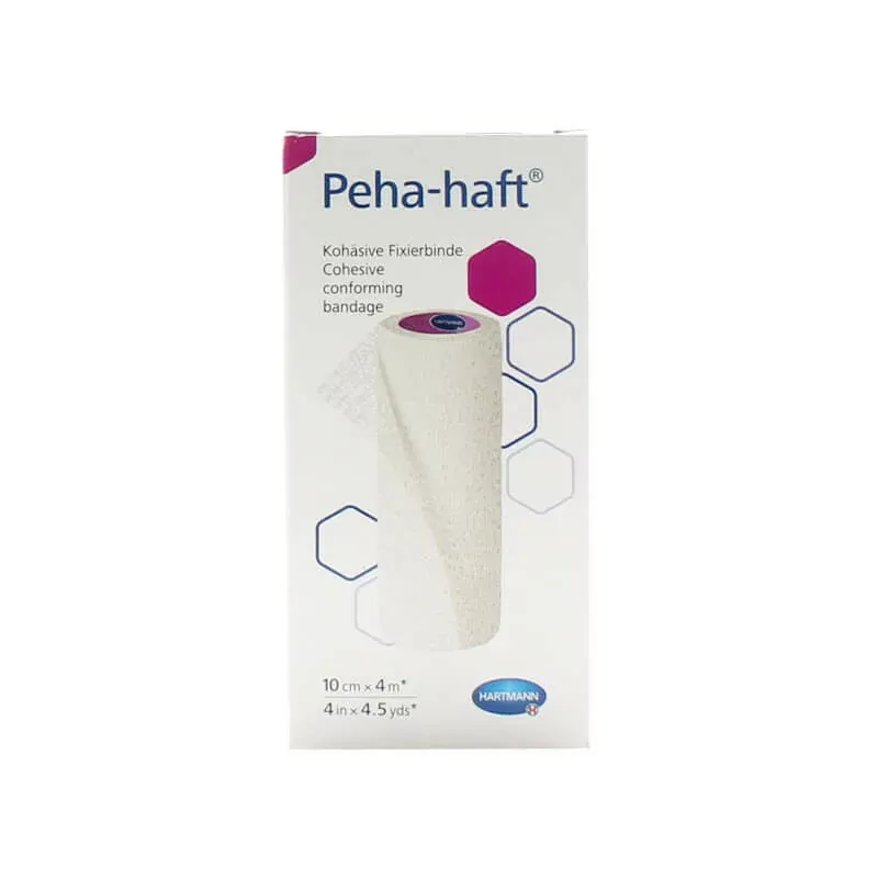 Peha-haft Bande de Fixation Cohésive 10cmX4m - Univers Pharmacie