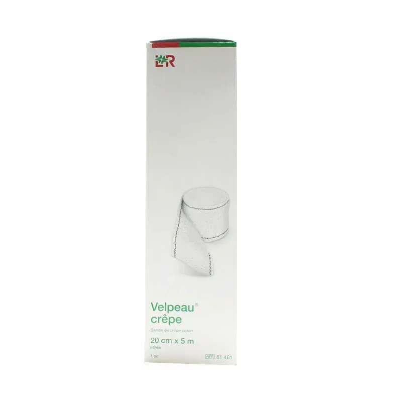 Velpeau Crêpe 20cmX5m - Univers Pharmacie