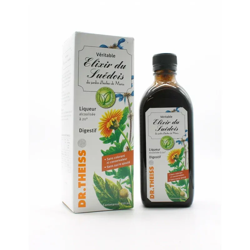 Dr Theiss Élixir du Suédois 350ml - Univers Pharmacie