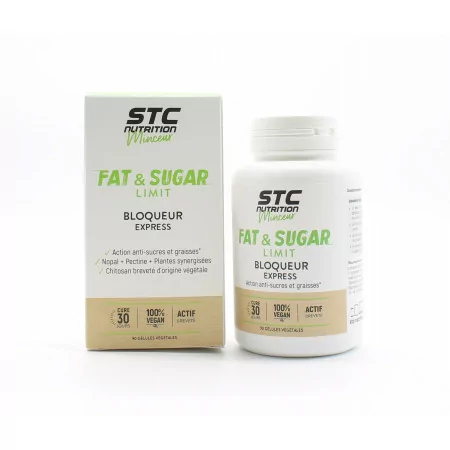 STC Nutrition Minceur Fat and Sugar Limit 90 gélules...