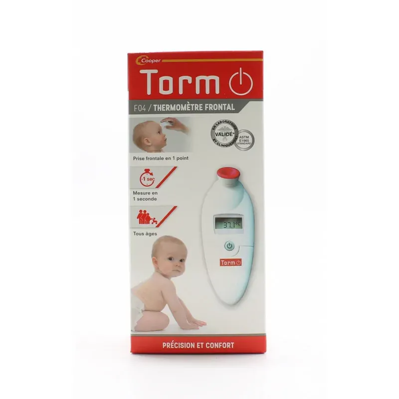 Cooper Torm Thermomètre Frontal - Univers Pharmacie