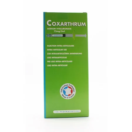 Coxarthrum Sodium Hyaluronate 75mg/3ml - Univers Pharmacie