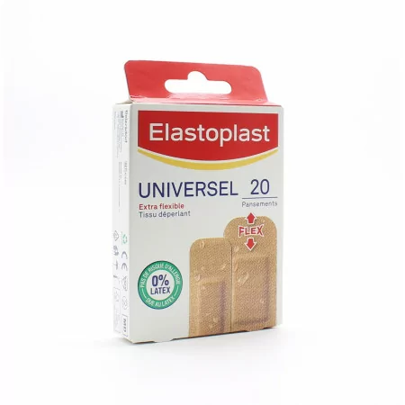 Elastoplast Universel Extra Flexible 20 pansements - Univers Pharmacie
