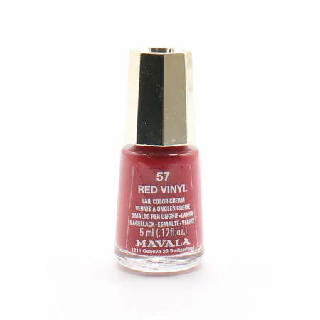 Mavala 57 Red Vinyl Vernis à Ongles 5ml- Univers Pharmacie