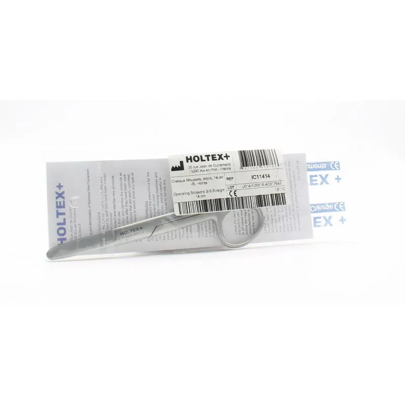 Holtex+ Ciseaux Mousses Droits 14cm - Univers Pharmacie