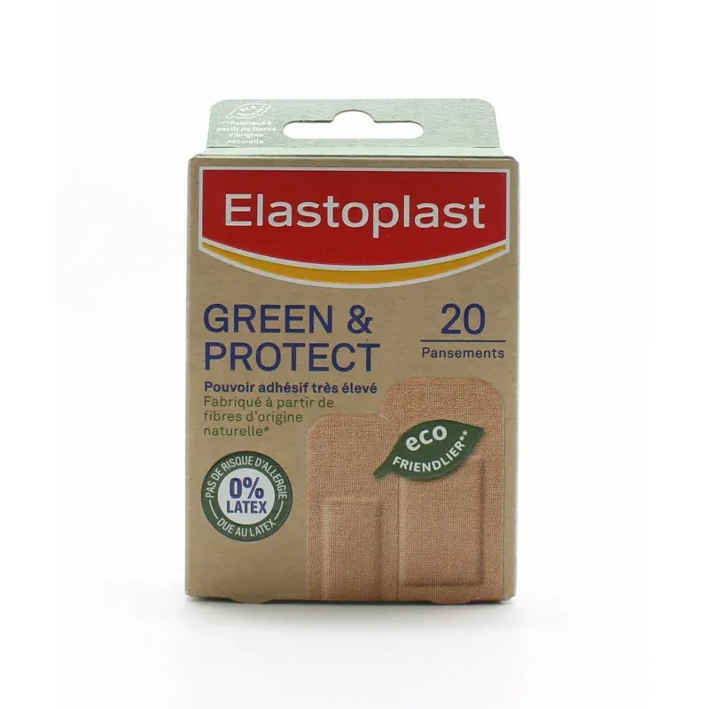 Elastoplast Green & Protect 20 pansements