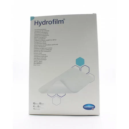 Hartmann Hydrofilm 10X15cm 10 pansements - Univers Pharmacie