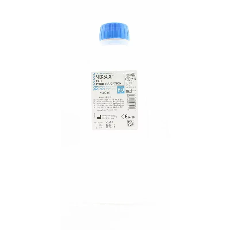 Versol Eau pour Irrigation 1000ml - Univers Pharmacie