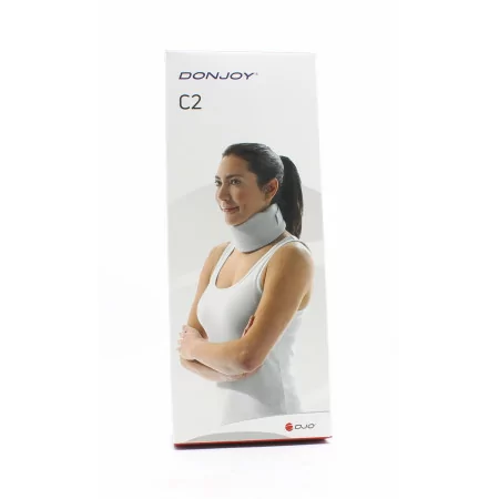 Donjoy Collier Cervical C2 Taille 3 Gris H9,5cm - Univers Pharmacie