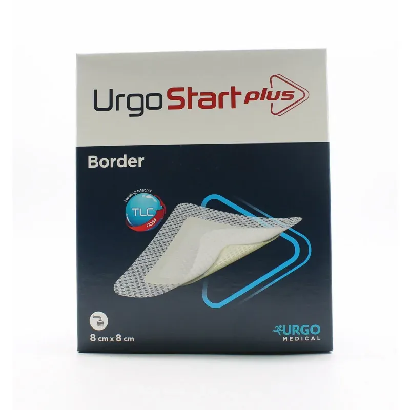 UrgoStart Plus Border 8X8cm 16 pansements - Univers Pharmacie