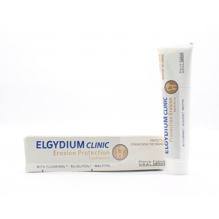 Elgydium Clinic Protection Erosion Dentifrice 75ml - Univers Pharmacie