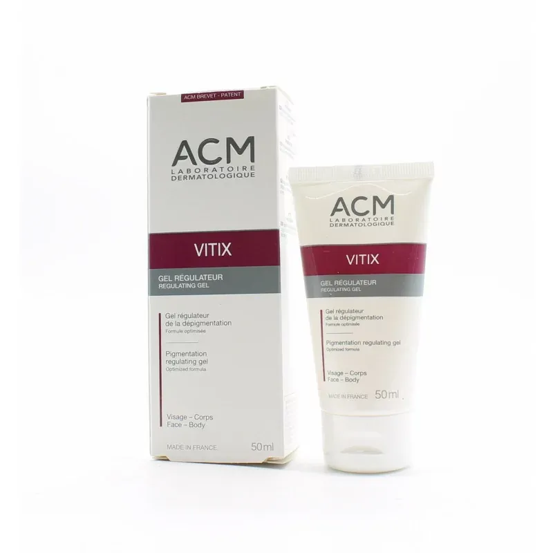 ACM Vitix Gel Régulateur Dépigmentation 50ml - Univers Pharmacie