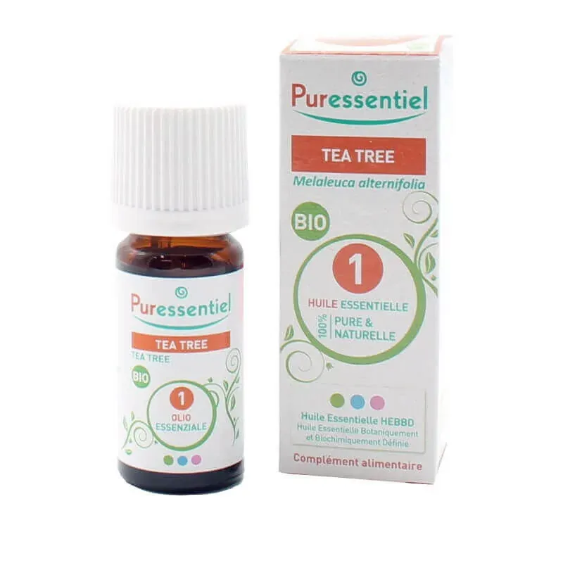 Puressentiel Huile Essentielle Tea Tree Bio 10ml - Univers Pharmacie Puressentiel Huile Essentielle Tea Tree Bio 10ml - Univers Pharmacie