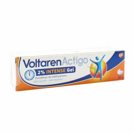 VoltarenActigo 2% Intense Gel 30g - Univers Pharmacie
