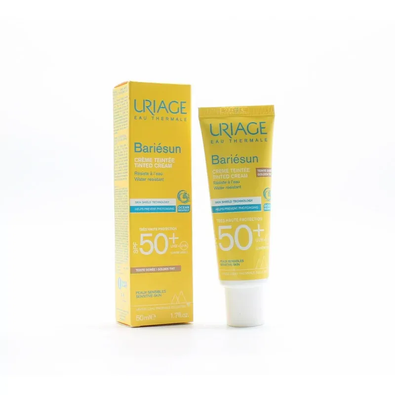 Uriage Bariésun Crème Teintée Dorée SPF50+ 50ml - Univers Pharmacie