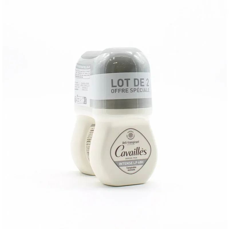 Rogé Cavailles Déodorant Intense LP Déo-bille 2X40ml