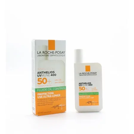 La Roche-Posay Anthelios UVmune 400 Fluide Oil Control SPF50+ 50ml - Univers Pharmacie