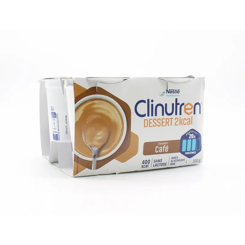 Clinutren Dessert 2 Kcal Saveur Café 4X200g