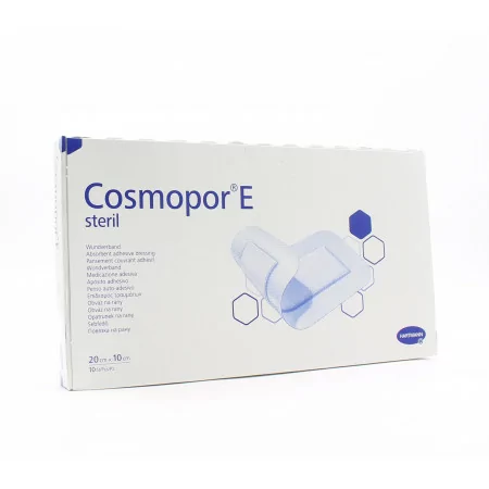 Cosmopor E Steril Pansement Couvrant Adhésif 20cmX10cm 10 pièces - Univers Pharmacie