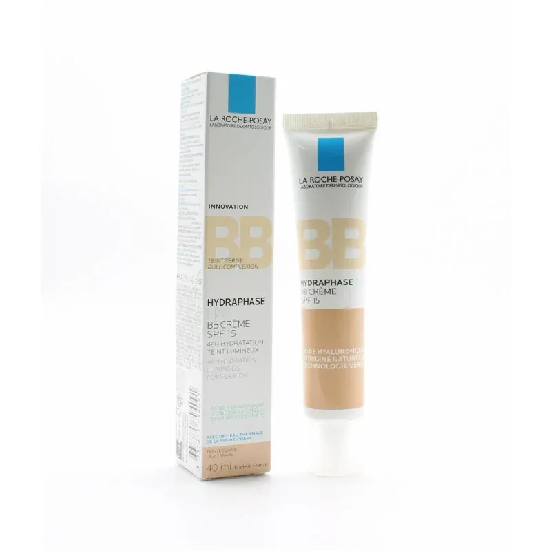 La Roche-Posay Hydraphase HA BB Crème SPF15 Claire 40ml - Univers Pharmacie