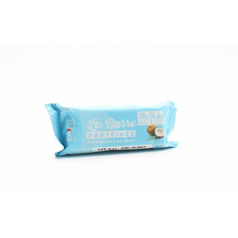 EaFit La Barre Protéinée Saveur Noix de Coco 46g - Univers Pharmacie