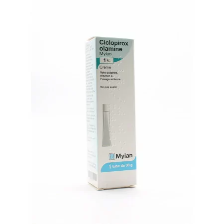 Mylan Ciclopirox Olamine 1% Crème 30g - Univers Pharmacie