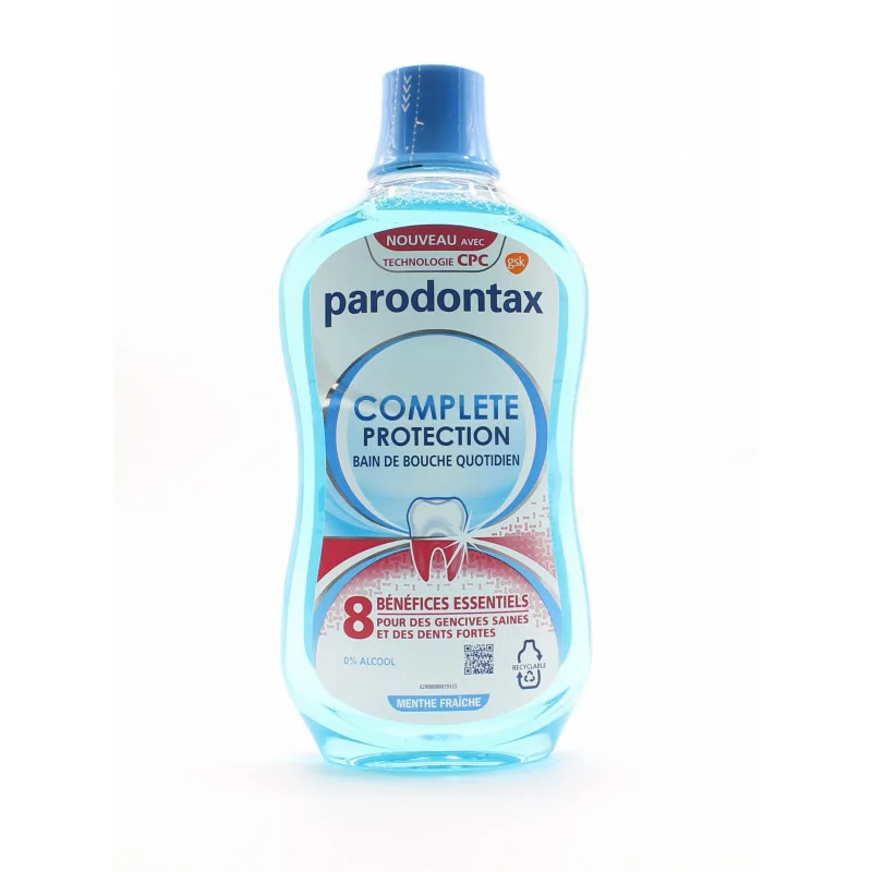 Parodontax Complete Protection Bain de Bouche 500ml - Univers Pharmacie