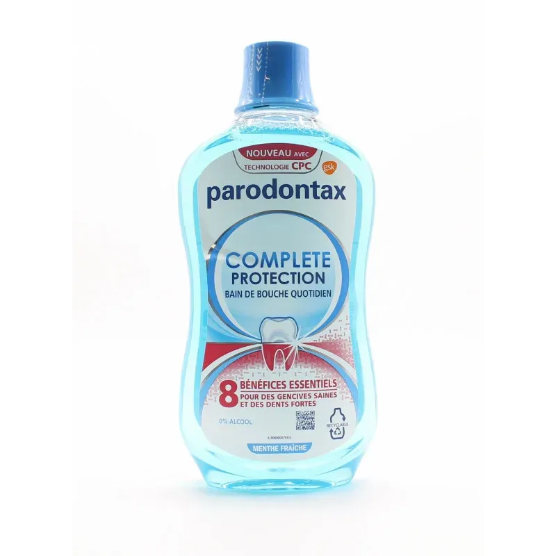 Parodontax Complete Protection Bain de Bouche 500ml - Univers Pharmacie Parodontax Complete Protection Bain de Bouche 500ml - Univers Pharmacie