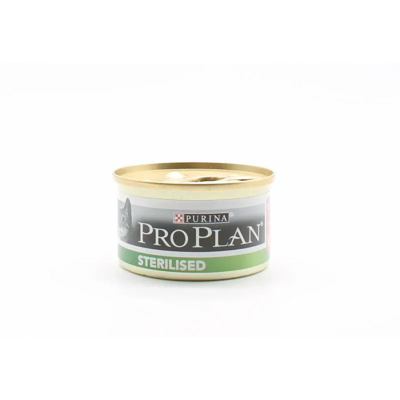 Purina ProPlan Sterilised Chat Stérilisé Terrine Thon Saumon 85g - Univers Pharmacie