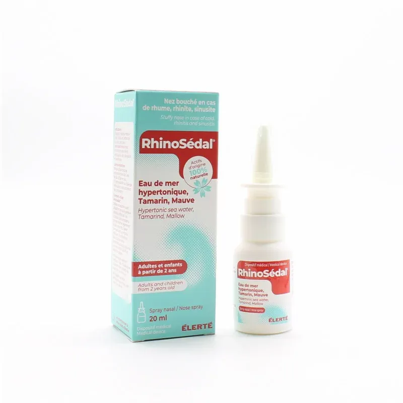RhinoSédal Eau de Mer Hypertonique 20ml - Univers Pharmacie