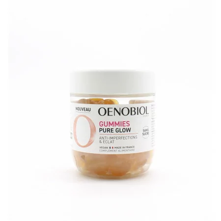 Oenobiol Gummies Pure Glow X60 - Univers Pharmacie