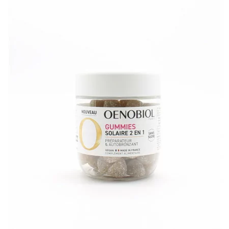 Oenobiol Gummies Solaire 2 en 1 X60 - Univers Pharmacie